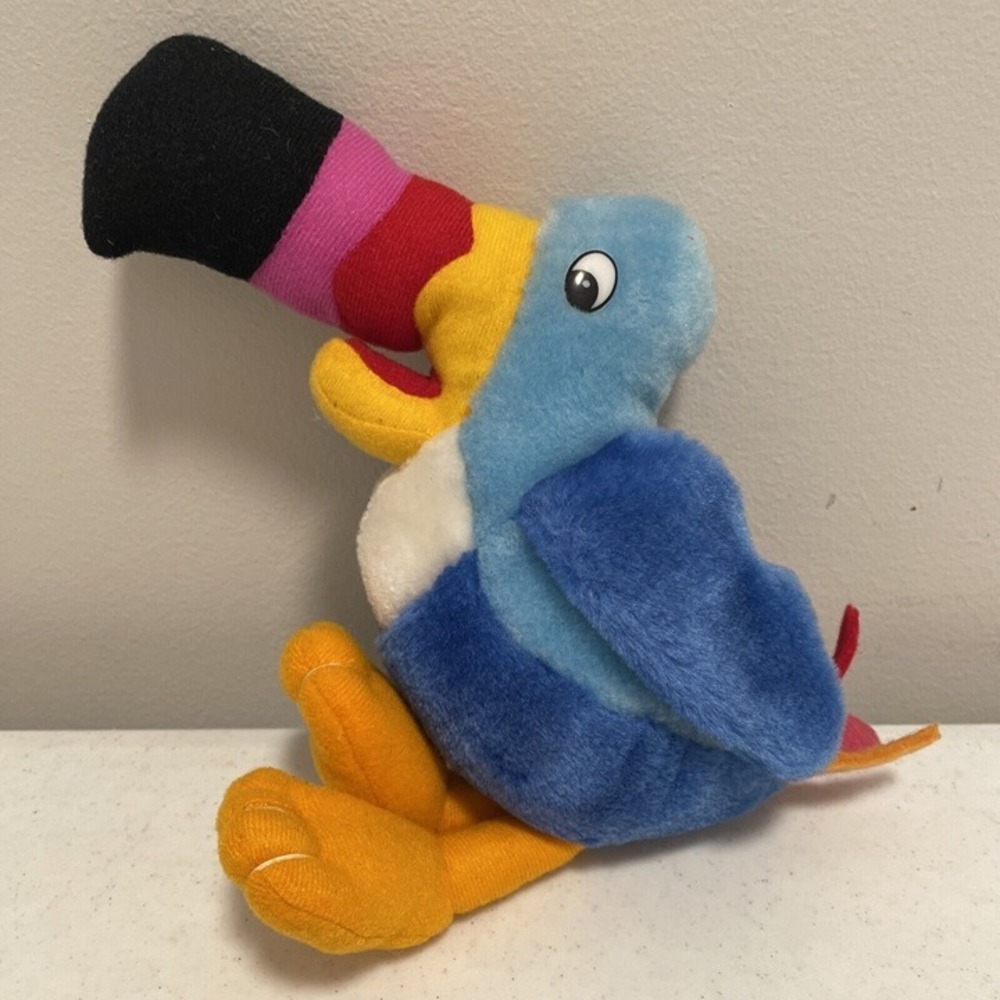 Vtg 1994/1996 Toucan Sam Bird Fruit Loops Cereal Promo Plush Stuffed Animal Toy